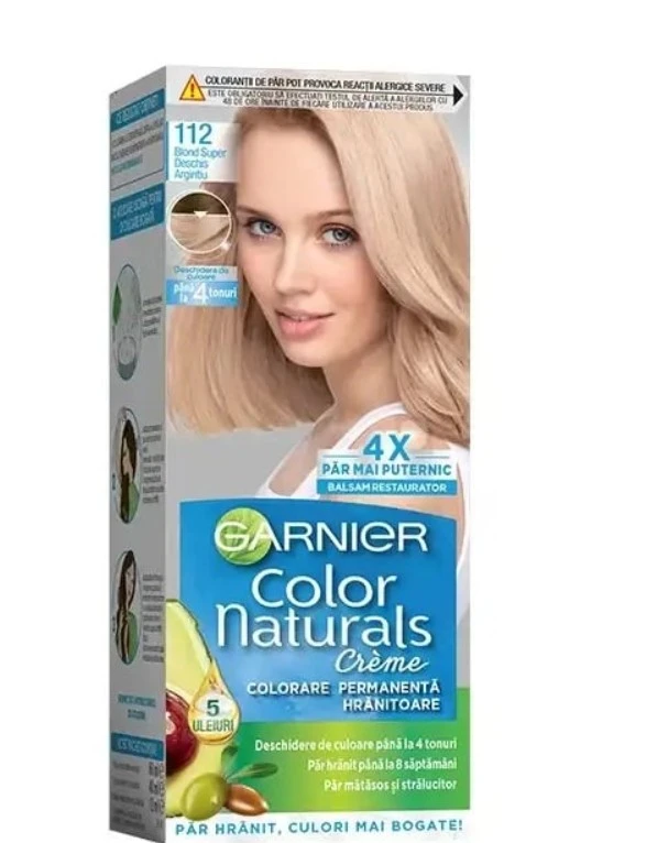 Vopsea Par Garnier Color Naturals Antarctic Silver Blond 112